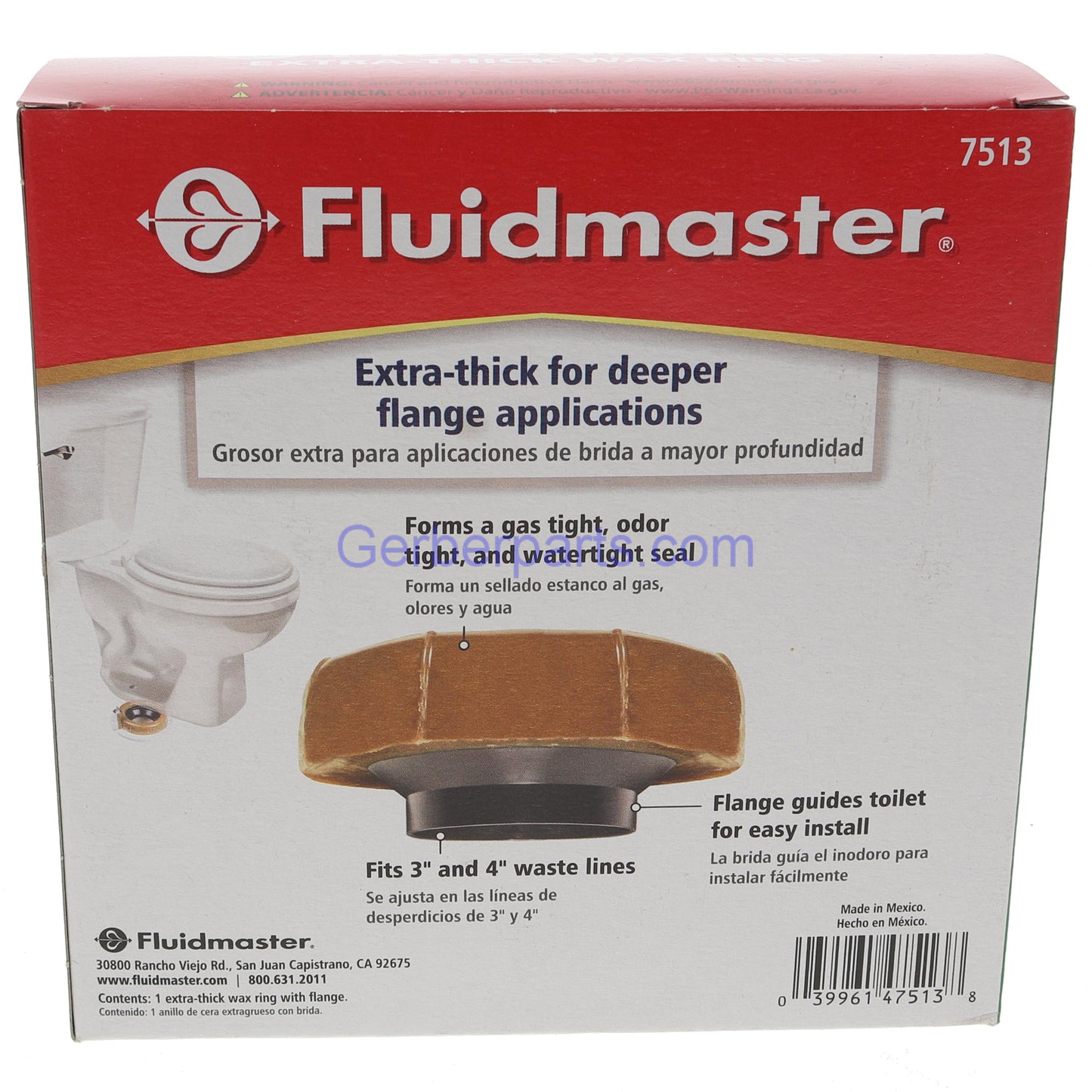 Fluidmaster Extra Thick Wax Ring