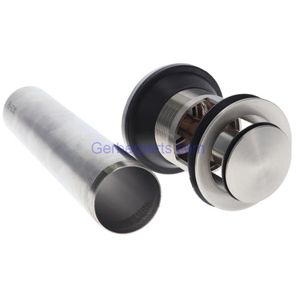 Gerber Genuine A505219NP Nickel Touch Down Drain
