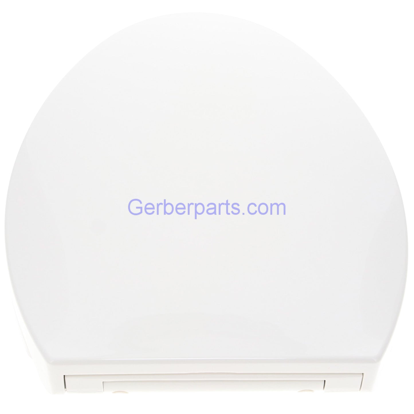 Gerber Genuine C550126 White Elongated Slow Close Quick Release Toilet Seat