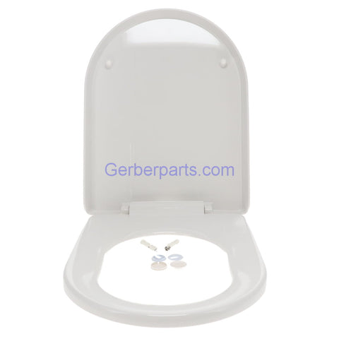 Gerber Genuine 99-859 White Toilet Seat